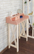 Консоль, Туалетный столик СТ-003 Розовый персик/Светлая Хижина1