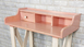 Консоль, Туалетный столик СТ-003 Розовый персик/Светлая Хижина6